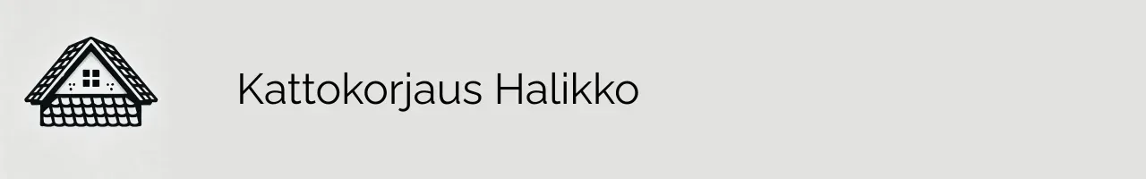 Kattokorjaus Halikko