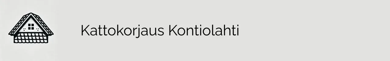 Kattokorjaus Kontiolahti