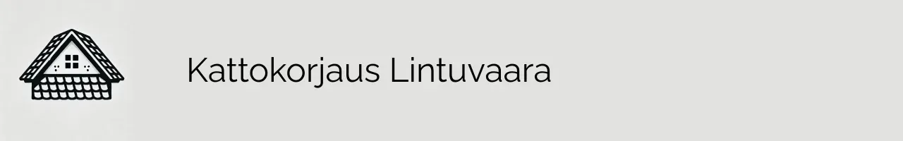 Kattokorjaus Lintuvaara