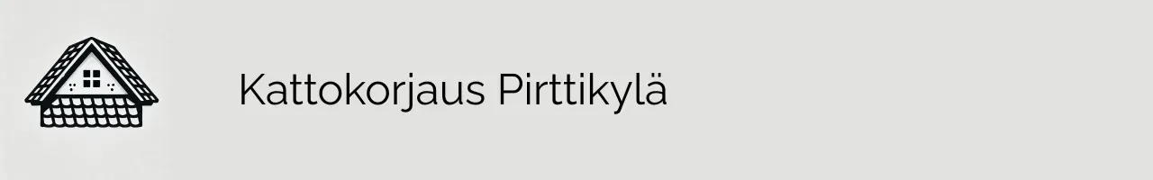 Kattokorjaus Pirttikylä