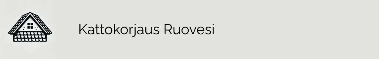 Kattokorjaus Ruovesi