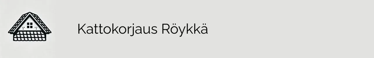 Kattokorjaus Röykkä